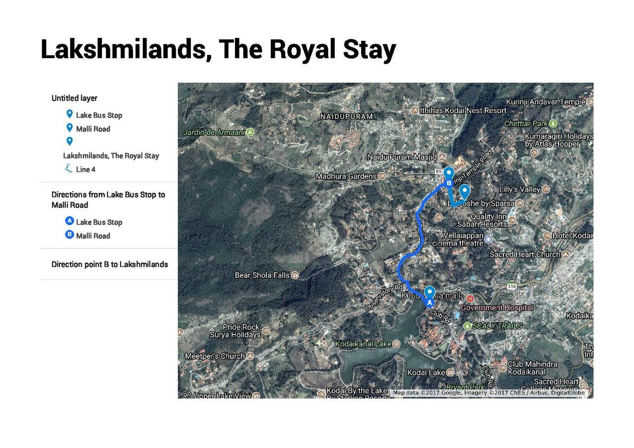 Lakshmi Lands - The Royal Stay Tamilnadu - Tamilnadu - Kodaikanal Extérieur photo